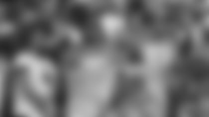 Jacksonville Jaguars fans wait in the stands after an NFL football game against the Cincinnati Bengals, Sunday, Oct. 20, 2019, in Cincinnati. (AP Photo/Gary Landers)