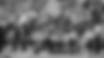 The Jacksonville Jaguars offense, right, lines up across the line of scrimmage from the Houston Texans defense during the second half of an NFL football game Sunday, Oct. 21, 2018, in Jacksonville, Fla. The Texans won 20-7. (AP Photo/Phelan M. Ebenhack)