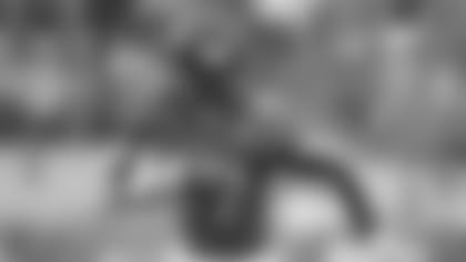 FILE - In this Oct. 27, 2019, file photo, Jacksonville Jaguars running back Leonard Fournette (27) rushes for yardage against the New York Jets during the first half of an NFL football game, in Jacksonville, Fla. Fournette had a series of meetings and calls this week after carrying the ball a season-low eight times in a 20-point loss to Indianapolis. The most notable of them was chatting with 1981 Heisman Trophy winner and retired Oakland Raiders star Marcus Allen, who told the third-year pro about his experience having to play fullback and share a backfield with fellow Heisman winner Bo Jackson more than 30 years ago. “His situation was harder than mine,�� said Fournette, who first met Allen during a recruiting visit to USC while he was in high school.(AP Photo/Phelan M. Ebenhack, File)