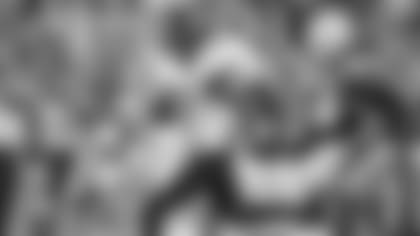 Jacksonville Jaguars receiver DJ Chark Jr. (17) outruns the Indianapolis Colts defense to the endzone during a first quarter touchdown catch in an NFL game, Sunday, Nov. 17, 2019 in Indianapolis. (Rick Wilson/Jacksonville Jaguars)