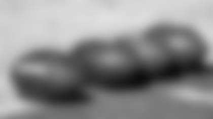 NFL footballs at an NFL Game Sunday, November 29, 2015, in Jacksonville, Fl. (Rick Wilson/Jacksonville Jaguars)