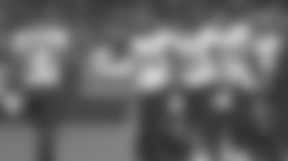 Jacksonville Jaguars T.J. Yeldon (24) congratulates Leonard Fournette (27) after Fournette's 1 yard touchdown run in the second quarter against the Indianapolis Colts during an NFL game Sunday, November 11, 2018 in Indianapolis, IN. (Rick Wilson via AP)