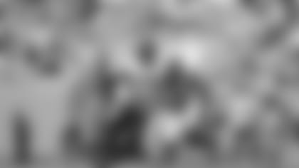 Jacksonville Jaguars wide receiver D.J. Chark (17) and Carolina Panthers defensive back Ross Cockrell (47) during an NFL football game, Sunday, Oct. 6, 2019 in Charlotte, N.C. (Logan Bowles/NFL)