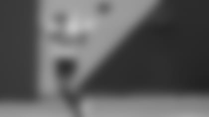 Jacksonville Jaguars wide receiver Collin Johnson (19) is seen during an NFL football workout, Thursday, Aug. 20, 2020, in Jacksonville, Fla. (Logan Bowles via AP)