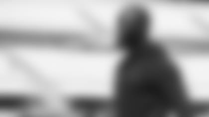 Jacksonville Jaguars running back Leonard Fournette (27) on the field during warm ups prior to an NFL football game against the New Orleans Saints on Sunday, Oct. 13, 2019, in Jacksonville, Fla. The Saints won 13-6. (Perry Knotts via AP)