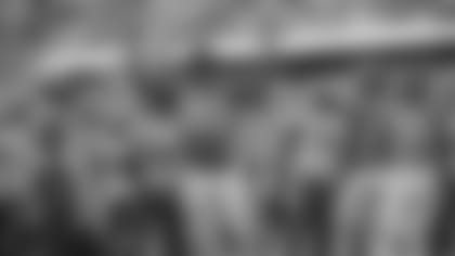 Jacksonville Jaguars defensive end Calais Campbell (93) encourages the crowd during the second half of an NFL football game against the New York Jets Sunday, Oct. 27, 2019, in Jacksonville, Fla. (AP Photo/Phelan M. Ebenhack)