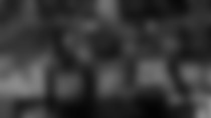 Jacksonville Jaguars defensive end Josh Allen (41), defensive back Ronnie Harrison (36) and defensive back Jarrod Wilson (26) line up on the line of scrimmage during an NFL football game against the Tennessee Titans, Thursday, Sept. 19, 2019, in Jacksonville, Fla. Jacksonville won 20-7. (Aaron M. Sprecher via AP)