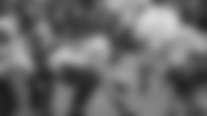 Jacksonville Jaguars center Brandon Linder (65) prepares to snap against the Indianapolis Colts in an NFL game, Sunday, Nov. 17, 2019 in Indianapolis. (Rick Wilson via AP)