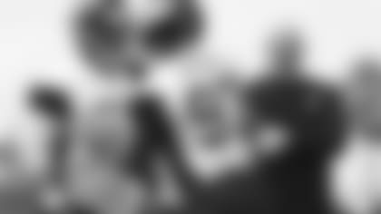 Jacksonville Jaguars defensive coordinator Todd Wash during organized team activities, Thursday, May. 24, 2018 in Jacksonville, Fla. (Logan Bowles / AP)