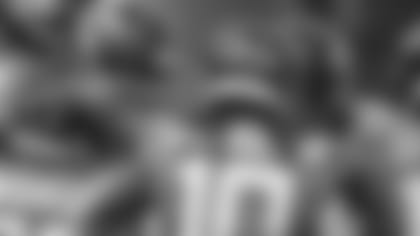 Jacksonville Jaguars quarterback Jake Luton (6) in the huddle during the first half of an NFL football game against the Houston Texans, Sunday, Nov. 8, 2020, in Jacksonville, Fla. (AP Photo/Gary McCullough)