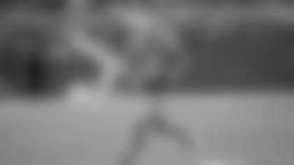 Detroit Lions quarterback Jared Goff looks downfield during the first half of an NFL football game against the Buffalo Bills, Thursday, Nov. 24, 2022, in Detroit. (AP Photo/Paul Sancya)