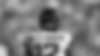 Jacksonville Jaguars wide receiver Dede Westbrook (12) during an NFL football game against the Cincinnati Bengals, Sunday, Oct. 20, 2019, in Cincinnati. The Jaguars won 27-17. (Aaron Doster via AP)