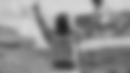 Jacksonville Jaguars tight end Austin Seferian-Jenkins (88) celebrates his 4 yard touchdown catch with 14 seconds to play in the second quarter against the New England Patriots in an NFL game Sunday, September 16, 2018 in Jacksonville, Fl. (Rick Wilson via AP)