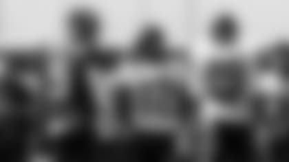 Jacksonville Jaguars quarterback Blake Bortles (5) talks with wide receiver Dede Westbrook (12) and tight end Austin Seferian-Jenkins (88) during the NFL football team's training camp, Wednesday, Aug. 1st, 2018 in Jacksonville, Fla. (Logan Bowles via AP Images)