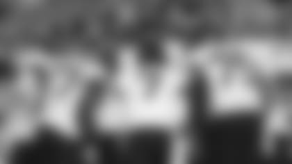 Jacksonville Jaguars quarterback Nick Foles (7) huddles with his teammates during a game against the Miami Dolphins, Thursday, Aug. 22, 2019 in Miami Gardens, Fla. (Logan Bowles via AP)