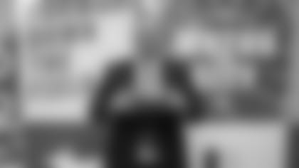 A headshot of Brendan Fowler taken on July 15, 2022. (Jeff Nguyen/Detroit Lions)