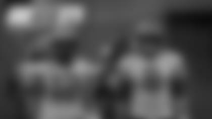 Quarterbacks Aaron Rodgers and Tim Boyle