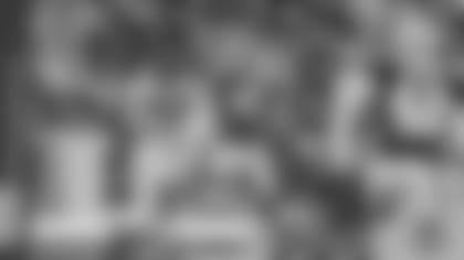 Packers CB Kabion Ento breaks up a pass at Packers Family Night on Aug. 7, 2021