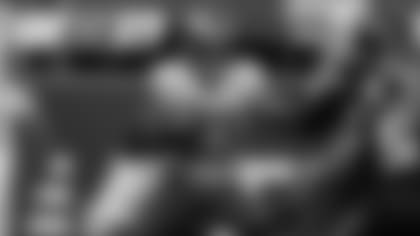 Los Angeles Rams running back Cam Akers