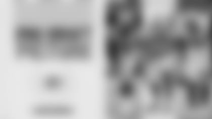 Linebackers Za'Darius Smith, Rashan Gary and Preston Smith