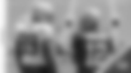 TE Marcedes Lewis and QB Aaron Rodgers