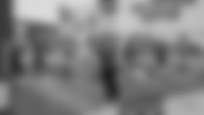 Packers Head Coach Matt LaFleur talks to players attending Friday's rookie minicamp practice at Clarke Hinkle Field.