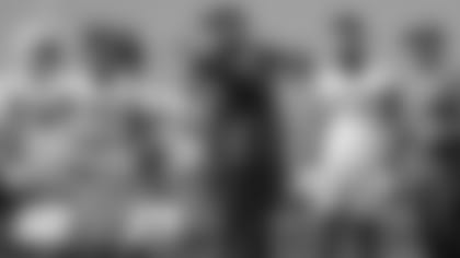 Offensive line coach Luke Butkus