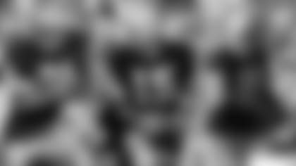 Hall of Famers FB Jim Taylor, QB Bart Starr, WR Max McGee