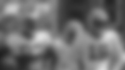 Wide receivers Marquez Valdes-Scantling and Equanimeous St. Brown