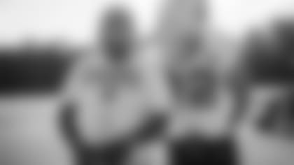 Jim Skipper with Christian McCaffrey