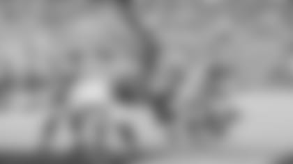 Carolina Panther Cam Newton (1) dives for the end zone against the Atlanta Falcons at Bank of American Stadium on Sunday, November 5, 2017 in Charlotte, NC.