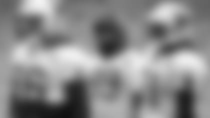 Kawann Short observing Friday's practice