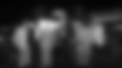 Nate Solder receives 2015 Ron Burton Community Service Award