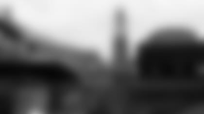 When the team needed to stop for dinner where else would they go but Brother Jimmy’s BBQ where Devin McCourty is part owner.