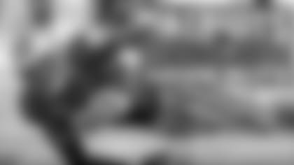 Vanessa and Victoria with a class at Josiah Quincy Elementary School in Boston, MA for the NFL Kickoff Community Build.