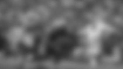 Matt Judon (9) pressures Dallas QB Dak Prescott (4)