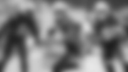 Pictured from left to right: Patriots linebacker Matt Judon (9), wide receiver Jakobi Meyers (16) and tight end Jonnu Smith (81).