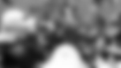 Patriots kicker Stephen Gostkowski addresses the media following Training Camp practice on Friday.