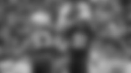 Pictured are defensive linemen Lawrence Guy (93) and Deatrich Wise, Jr. (91).