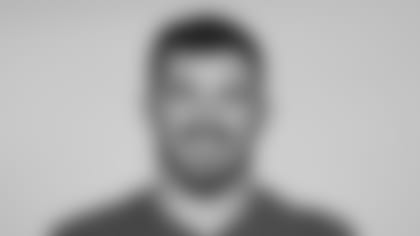 This is a 2021 photo of Ben Mason of the Baltimore Ravens NFL football team. This image reflects the Baltimore Ravens active roster as of Thursday, May 13, 2021 when this image was taken. (AP Photo)