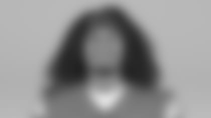 This is a 2020 photo of Jahlani Tavai of the Detroit Lions NFL football team. This image reflects the Detroit Lions active roster as of Sunday, Aug. 2, 2020 when this image was taken. (AP Photo)