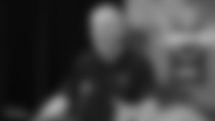 Oakland Raiders general manager Mike Mayock addresses the media at a press conference at the 2019 NFL Scouting Combine at Lucas Oil Stadium, Wednesday, February 27, 2019, in Indianapolis, Ind.