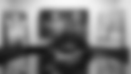 Cornerback Trayvon Mullen signs a contract with the Oakland Raiders in Alameda, Calif., Tuesday, June 18, 2019 at the Oakland Raiders Practice Facility.