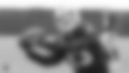 Oakland Raiders wide receiver Griff Whalen (13) on the field for a preseason practice at the Oakland Raiders Practice Facility, Tuesday, August 21, 2018, in Alameda, California.