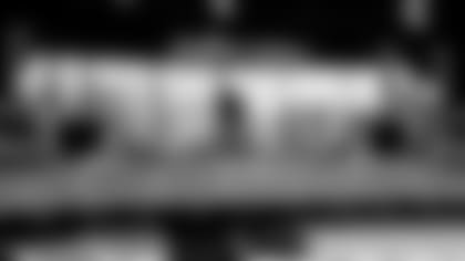 Watch recent footage from the interior of Allegiant Stadium as progress continues adjacent to the world-famous Las Vegas Strip.