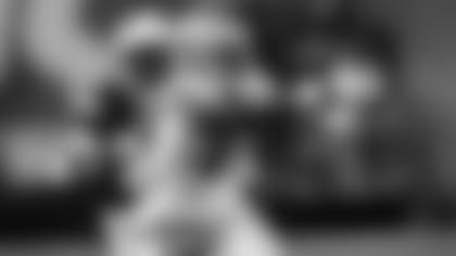 WR Denarius Moore reaches out to make the catch.