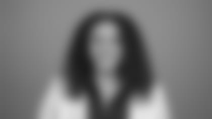 Hannah Cameron of the Los Angeles Rams' headshot, Wednesday, April 10, 2019, in Agoura Hills, CA. (Jeff Lewis/Rams)