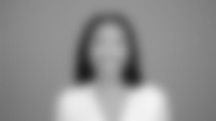 Bianca Graves of the Los Angeles Rams' headshot, Wednesday, April 10, 2019, in Agoura Hills, CA. (Jeff Lewis/Rams)