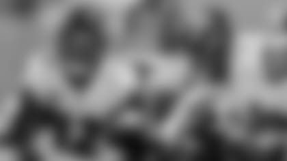 Left: WR Rashod Bateman; Right: G Ben Cleveland