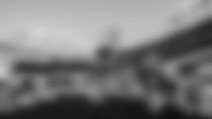 Fans at M&T Bank Stadium Practice